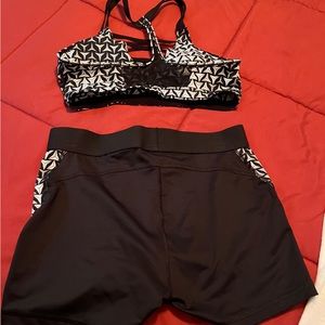 Victoria Sport bra, short, and tank. Like new condition.